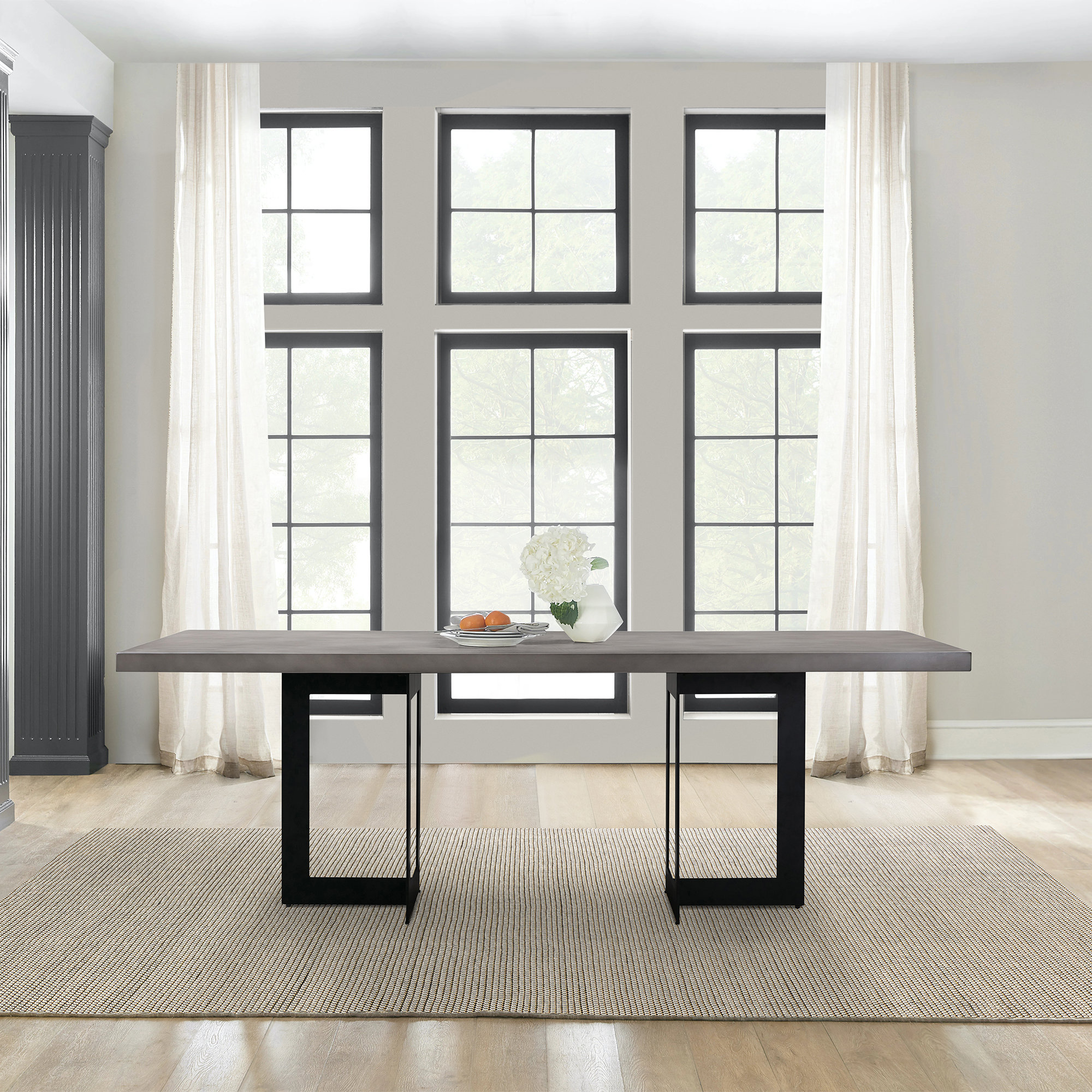 Trent Austin Design® Oleson 39" Wide Rectangular Dining Table in ...